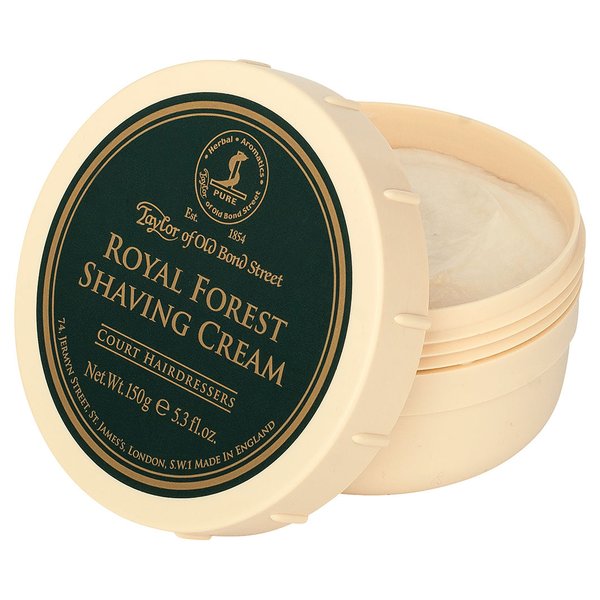 Taylor of Old Bond Street - Royal Forest Shaving Cream 150ml  Bowl