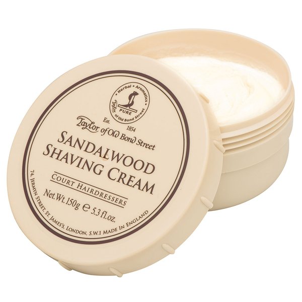 Taylor of Old Bond Street Sandalwood Shaving Cream Bowl 150ml